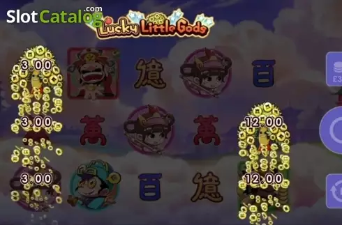 Οθόνη3. Lucky Little Gods Κουλοχέρης