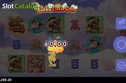 Οθόνη5. Lucky Little Gods Κουλοχέρης
