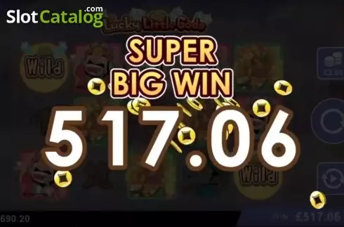 Οθόνη9. Lucky Little Gods Κουλοχέρης