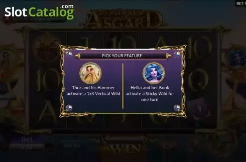 Οθόνη2. Fortunes of Asgard Κουλοχέρης