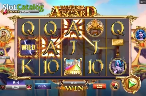 Οθόνη5. Fortunes of Asgard Κουλοχέρης