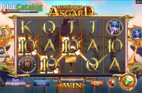 Οθόνη4. Fortunes of Asgard Κουλοχέρης