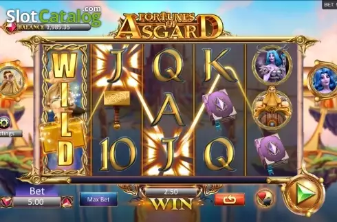 Οθόνη6. Fortunes of Asgard Κουλοχέρης