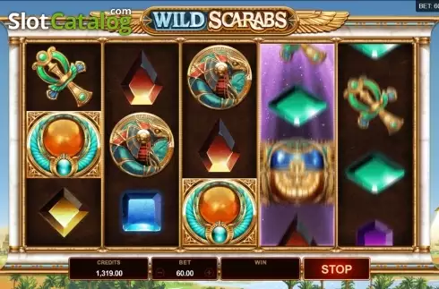 Οθόνη2. Wild Scarabs Κουλοχέρης 