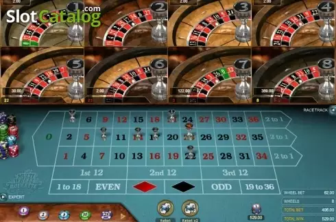 Οθόνη2. Multi Wheel Roulette Κουλοχέρης