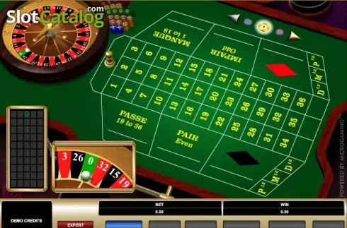Οθόνη2. French Roulette (Microgaming) Κουλοχέρης 