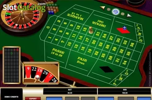 Οθόνη4. French Roulette (Microgaming) Κουλοχέρης 