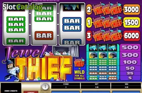 Οθόνη2. Jewel Thief (Games Global) Κουλοχέρης