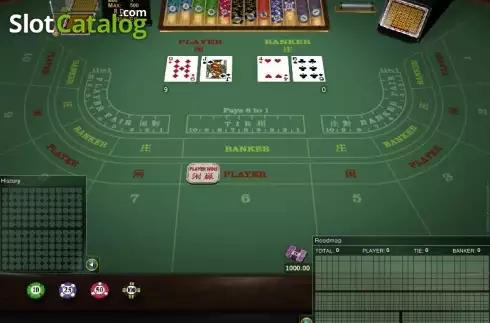 Οθόνη4. Baccarat Gold (Microgaming) Κουλοχέρης