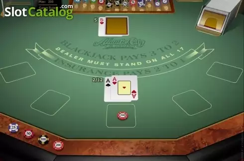 Οθόνη3. Atlantic City Blackjack Gold Κουλοχέρης