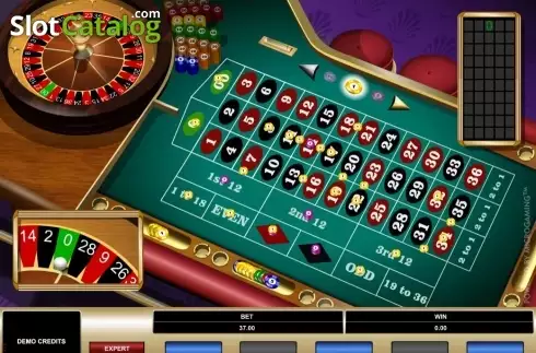 Οθόνη3. American Roulette (Microgaming) Κουλοχέρης