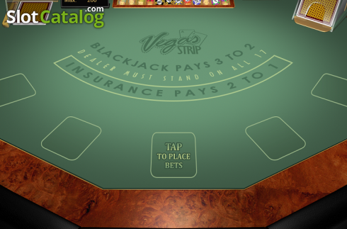 Οθόνη2. Vegas Strip Blackjack Gold Κουλοχέρης