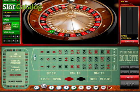 Οθόνη2. Premier Roulette (Microgaming) Κουλοχέρης