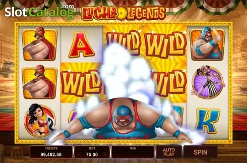 Οθόνη4. Lucha Legends Κουλοχέρης