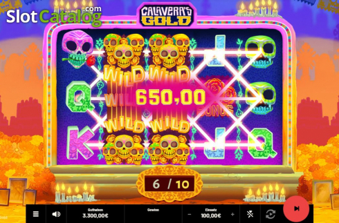 Οθόνη6. Calaveras Gold Κουλοχέρης