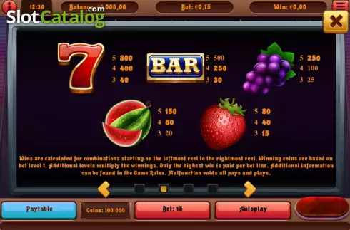 Οθόνη7. Viva las Slots Κουλοχέρης 
