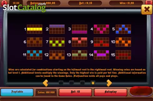 Οθόνη9. Viva las Slots Κουλοχέρης 