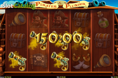 Οθόνη4. Pirates and Plunder Κουλοχέρης