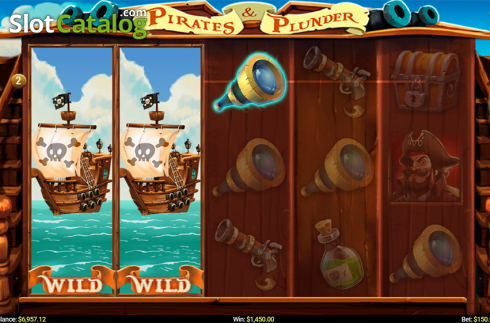 Οθόνη5. Pirates and Plunder Κουλοχέρης