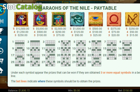 Οθόνη5. Pharaons of the Nile Κουλοχέρης