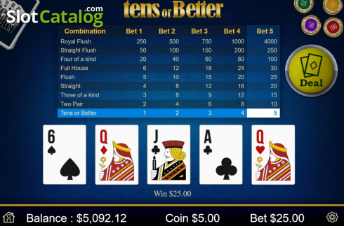 Οθόνη5. Tens or Better (Mobilots) Κουλοχέρης