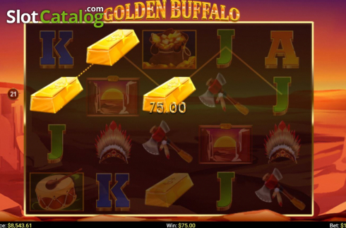 Οθόνη3. Golden Buffalo (Mobilots) Κουλοχέρης 