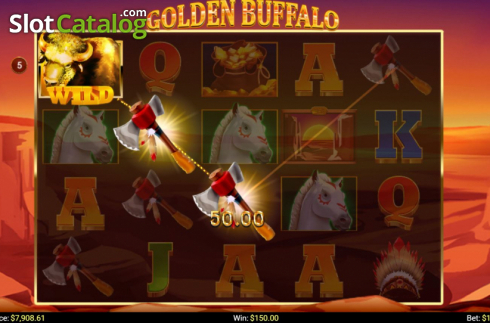 Οθόνη4. Golden Buffalo (Mobilots) Κουλοχέρης 