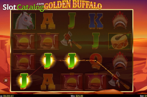Οθόνη5. Golden Buffalo (Mobilots) Κουλοχέρης 