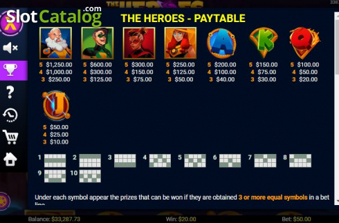 Οθόνη6. The Heroes Κουλοχέρης 