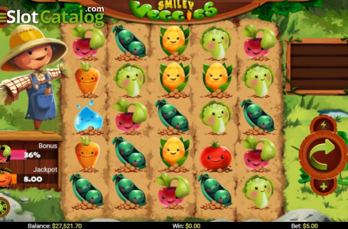 Οθόνη2. Smiley Veggies Κουλοχέρης