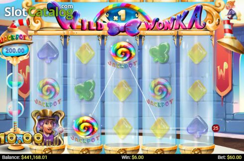 Οθόνη3. Wild Wonka Κουλοχέρης