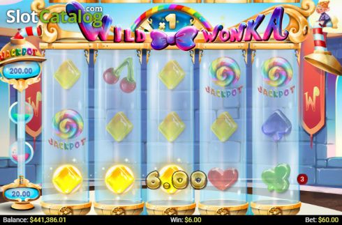 Οθόνη4. Wild Wonka Κουλοχέρης