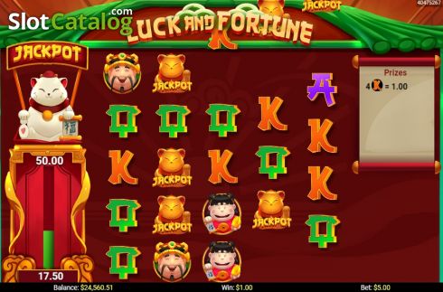 Οθόνη5. Luck and Fortune Κουλοχέρης