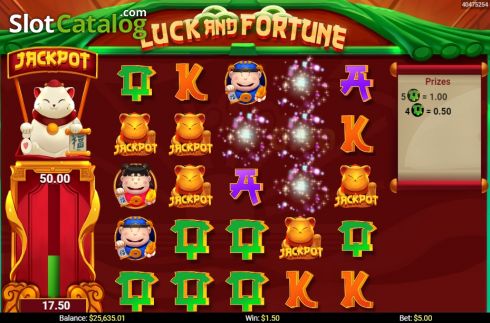 Οθόνη4. Luck and Fortune Κουλοχέρης