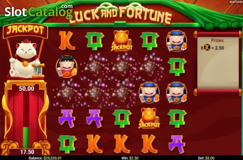 Οθόνη3. Luck and Fortune Κουλοχέρης
