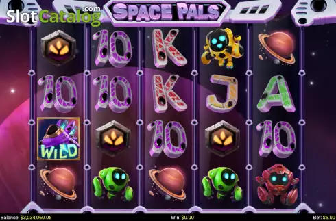 Οθόνη2. Space Pals Κουλοχέρης 