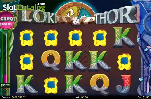 Οθόνη3. Loki and Thor Brotherhood Κουλοχέρης