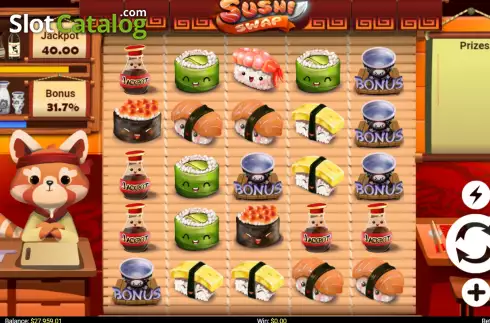 Οθόνη2. Sushi Swap Κουλοχέρης