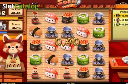 Οθόνη3. Sushi Swap Κουλοχέρης