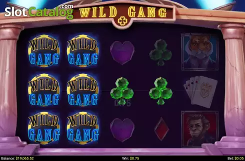 Οθόνη3. Wild Gang Κουλοχέρης