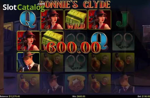 Οθόνη4. Bonnie's Clyde Κουλοχέρης