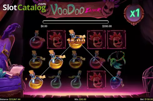 Οθόνη3. Voodoo Elixir Κουλοχέρης
