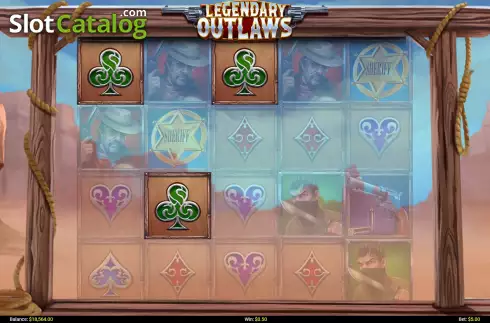 Οθόνη4. Legendary Outlaws Κουλοχέρης