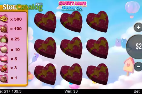 Οθόνη2. Sweet Love Scratch Κουλοχέρης