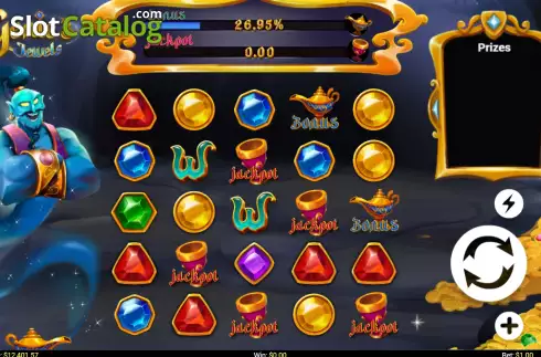 Οθόνη2. Genie's Jewels Κουλοχέρης