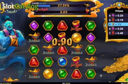 Οθόνη4. Genie's Jewels Κουλοχέρης