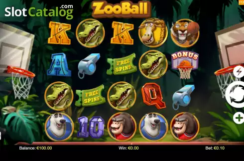 Οθόνη2. ZooBall Κουλοχέρης