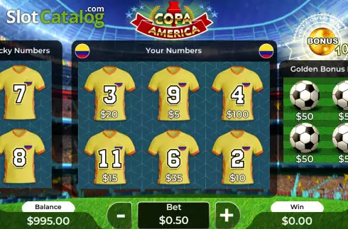 Οθόνη3. Copa America Κουλοχέρης 