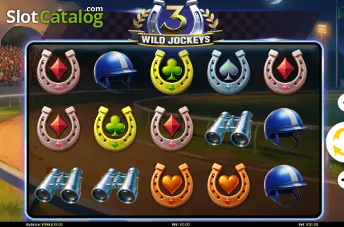 Οθόνη2. 3 Wild Jockeys Κουλοχέρης