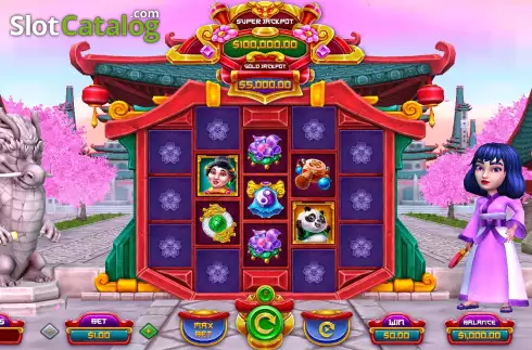 Οθόνη2. Sakura's Dragon Κουλοχέρης